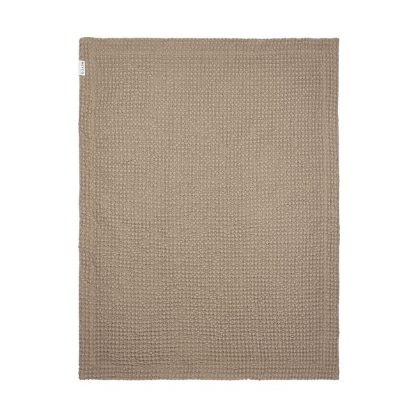 Meyco Ledikantdeken Waffle Cotton Taupe 100x150 cm