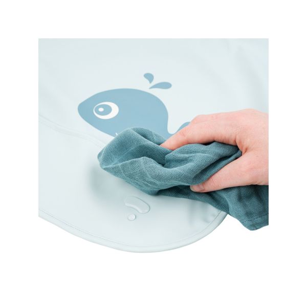 Done By Deer Slab Sleeved Pocket Wally Blue
