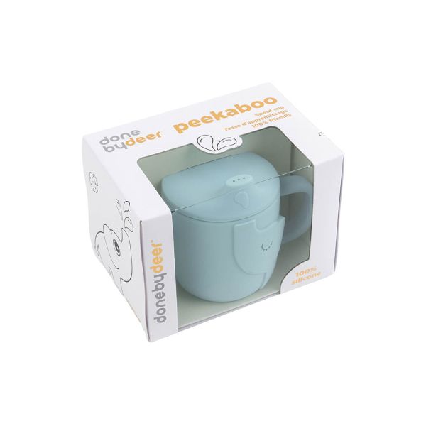 Done By Deer Spout Cup Peekaboo Elphee Blue