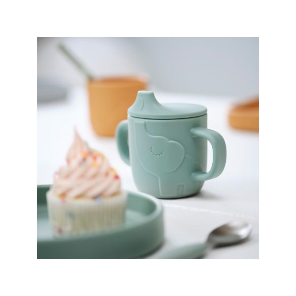 Done By Deer Spout Cup Peekaboo Elphee Blue