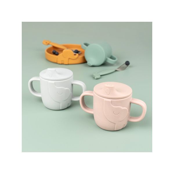 Done By Deer Spout Cup Peekaboo Elphee Blue