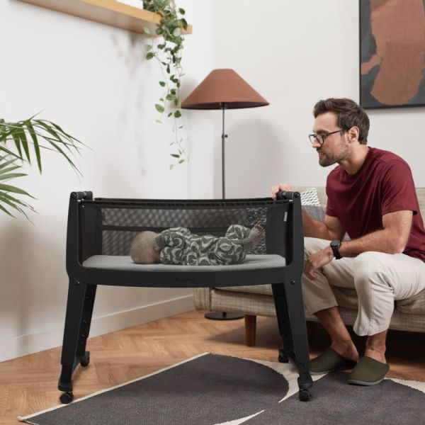 Snuz Bedside Crib SnuzPod Studio Brooklyn Graphite Snuz Bedside Crib SnuzPod Studio Brooklyn Graphite