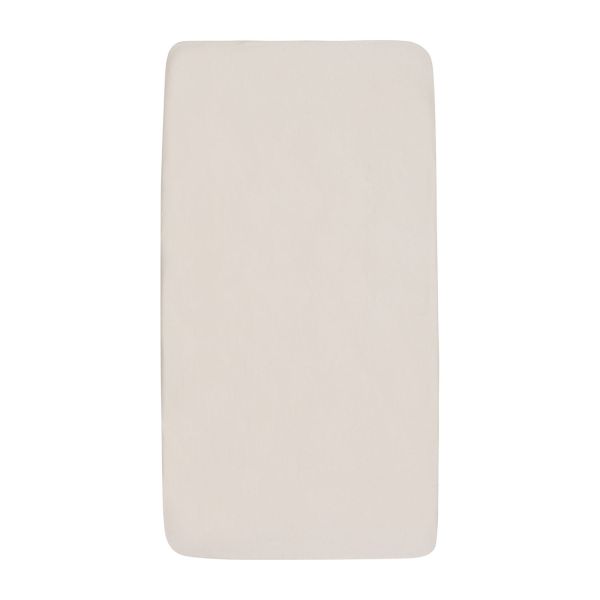 Jollein Hoeslaken Jersey - 40/50x80/90 cm - 2 Stuks - Sea Green/Ivory