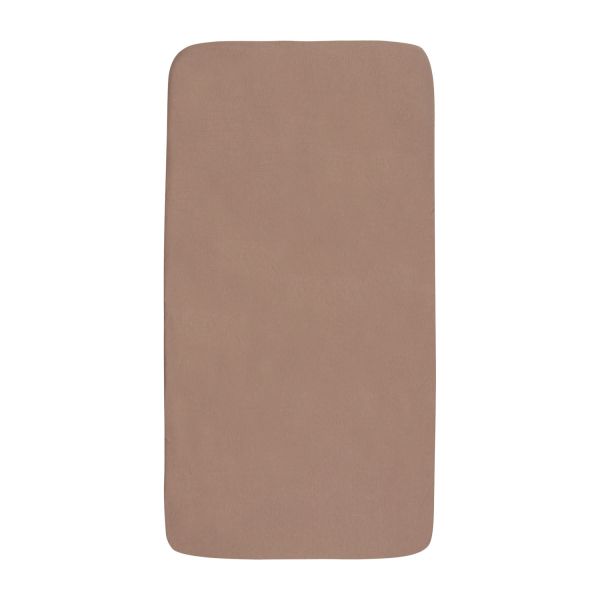 Jollein Hoeslaken - Jersey - 2 Stuks - 60×120 cm - Milky Coffee/Ivory