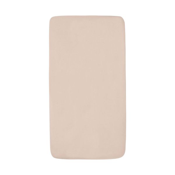 Jollein Hoeslaken Jersey - 2 Stuks - 70/75 x 140/150 cm - Wild Rose/Biscuit