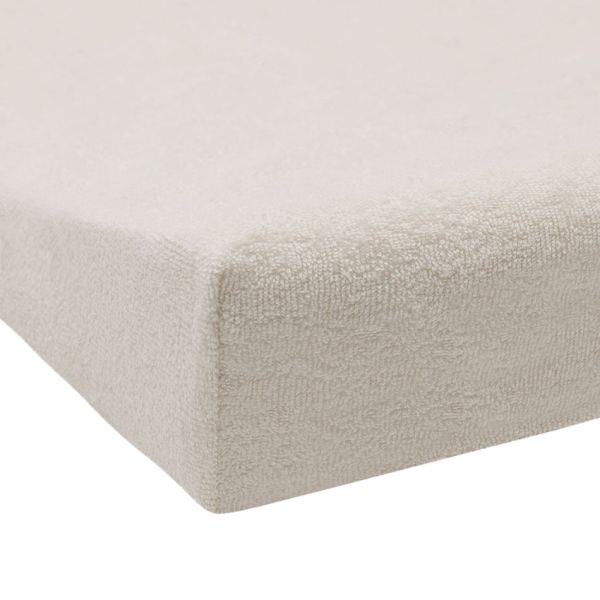 Jollein Aankleedkussenhoes Badstof 50x70cm - Milky Coffee/Ivory - 2 Stuks Jollein Aankleedkussenhoes Badstof 50x70cm - Milky Coffee/Ivory - 2 Stuks