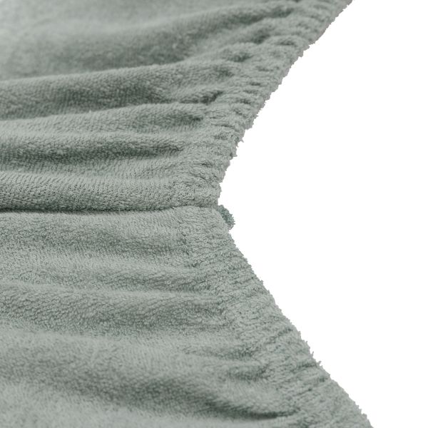 Jollein Aankleedkussenhoes Badstof 50x70cm - Sea Green/Ivory - 2 Stuks