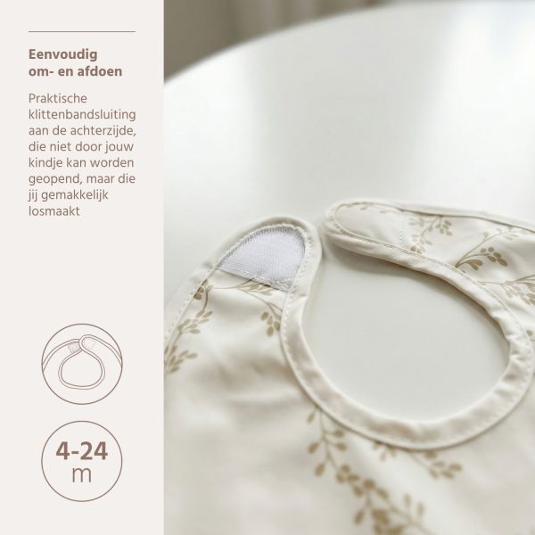 Meyco Slab met Opvangbak - Branches Sand - 2-Pack