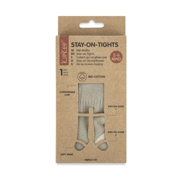 Kipkep Stay-On-Tights - 2-6 Mnd - Cookie (Sand) Kipkep Stay-On-Tights - 2-6 Mnd - Cookie (Sand)