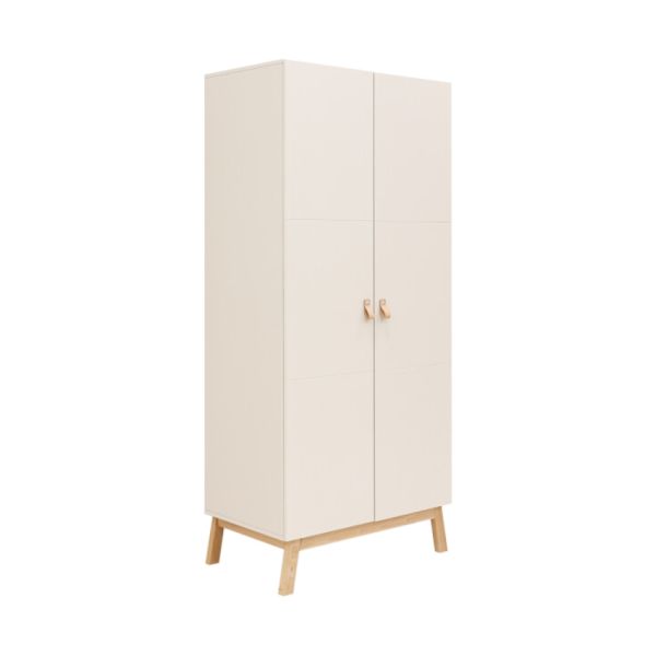 Bopita Ledikant 70 x 140 cm - Commode - Kast 2drs - Lines - Dune/Natural Bopita Ledikant 70 x 140 cm - Commode - Kast 2drs - Lines - Dune/Natural
