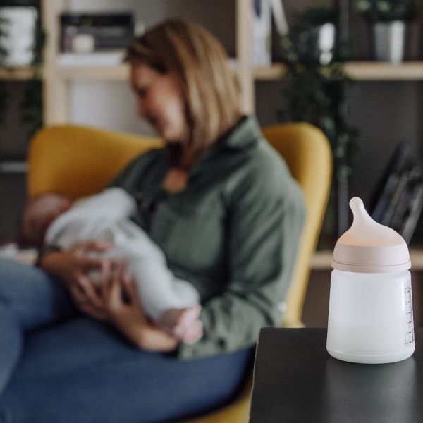 Suavinex Zero Zero Anti-Koliek Fles - Slow Flow - 180ml - Fair 