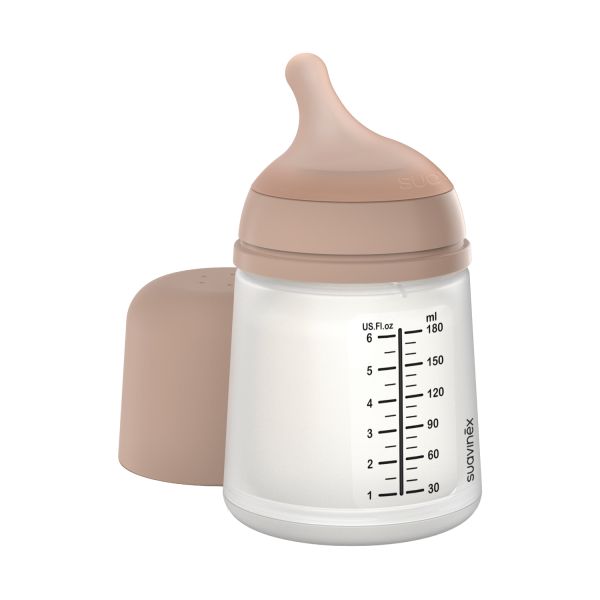 Suavinex Zero Zero Anti-Koliek Fles - Slow Flow - 180ml - Medium Suavinex Zero Zero Anti-Koliek Fles - Slow Flow - 180ml - Medium