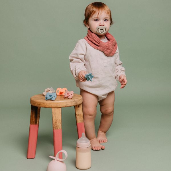 Suavinex Colour Essence SX Pro Fopspeen - 0-6Mnd - Silicone - Beige