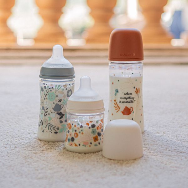 Suavinex Wonderland SX Pro Fles - 150ml - Slow Flow - Beige Suavinex Wonderland SX Pro Fles - 150ml - Slow Flow - Beige