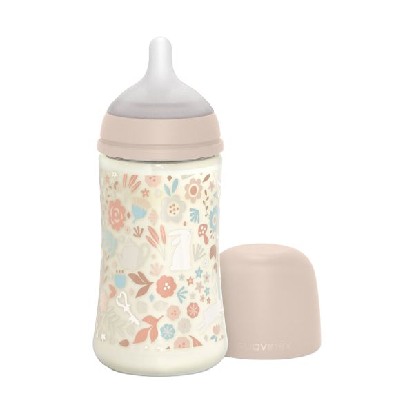 Suavinex Wonderland SX Pro Fles - Medium Flow - 270ml - Roze