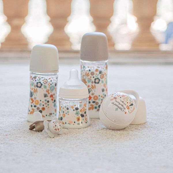 Suavinex Wonderland SX Pro Fles - Fast Flow - 360ml - Roze