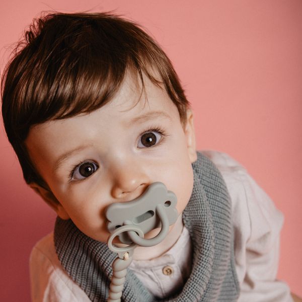 Suavinex Colour Essence SX Pro Fopspeen Symmetrisch - 0-6Mnd - Silicone - Roze