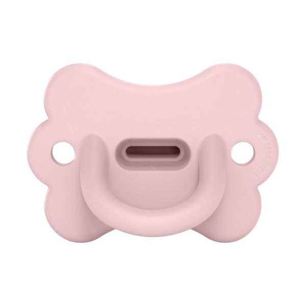 Suavinex Colour Essence SX Pro Fopspeen Symmetrisch - 0-6Mnd - Silicone - Roze