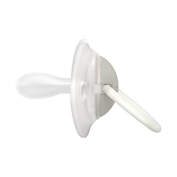 Suavinex Wild & Free SX Pro Fopspeen Symmetrisch - 0-6Mnd - 2 Stuks - Silicone - Grijs Glow In The Dark