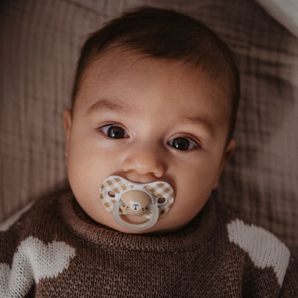 Suavinex Wild & Free SX Pro Fopspeen Symmetrisch - 6-18Mnd - 2 Stuks - Silicone - Blauw