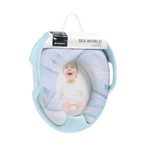 Kikkaboo Sea World Toilet Zitting - Blauw