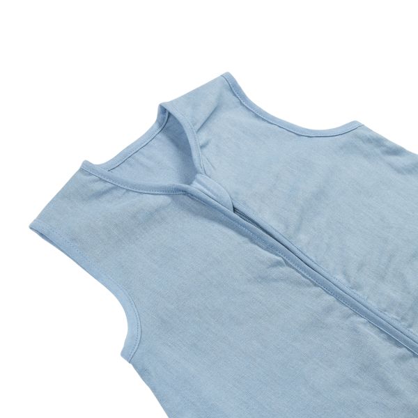Meyco Studio Jumper Ongevoerd Linnen Jeans Blue 80 cm