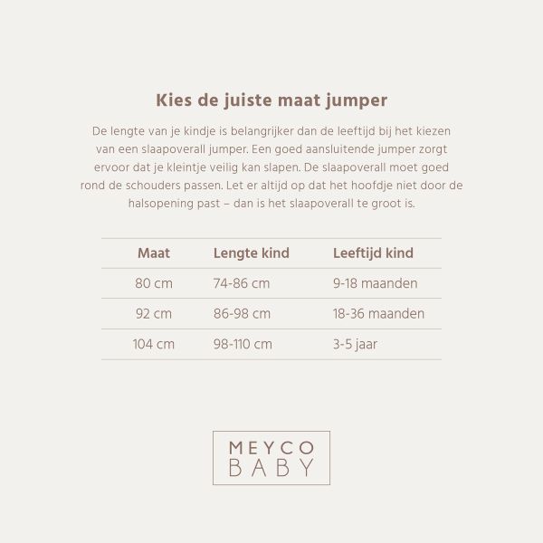 Meyco Studio Jumper Ongevoerd Linnen Jeans Blue 104 cm