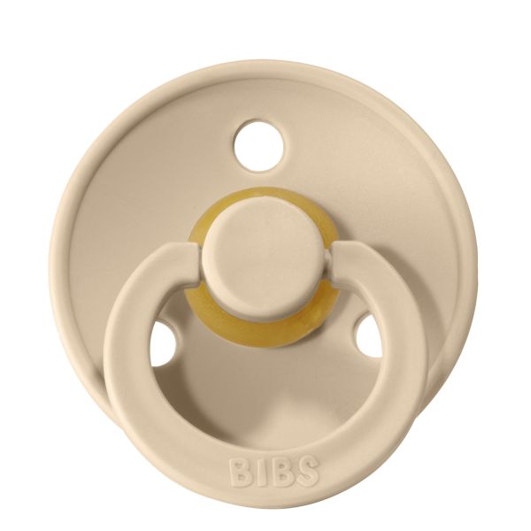 BiBs Fopspeen - Rond - 0-6 Mnd - Vanilla