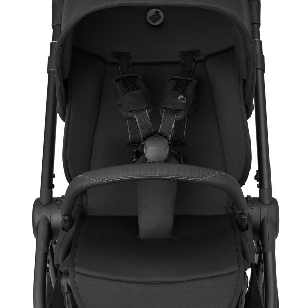 Maxi-Cosi Oxford+ Kinderwagen 2-in-1 - Twillic Black (Dark Frame + Black Leather) Maxi-Cosi Oxford+ Kinderwagen 2-in-1 - Twillic Black (Dark Frame + Black Leather)