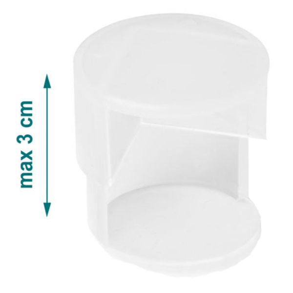 Jippie's Tafelhoekjes Transparant (4 stuks)