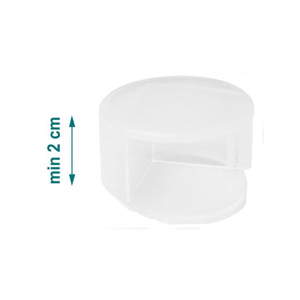 Jippie's Tafelhoekjes Transparant (4 stuks)