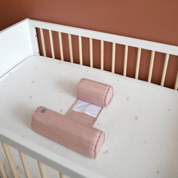 Beaba Slaapkussen Bebecal Linnen Oud Roze