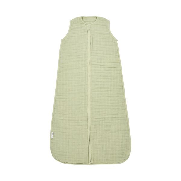 Meyco Baby Uni Zomerslaapzak - 60 cm - Pre-Washed Hydrofiel - Soft Olive Meyco Baby Uni Zomerslaapzak - 60 cm - Pre-Washed Hydrofiel - Soft Olive