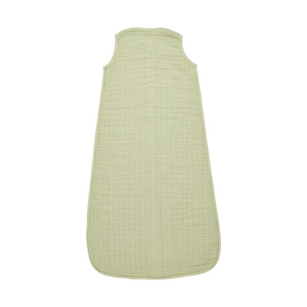 Meyco Baby Uni Zomerslaapzak - 60 cm - Pre-Washed Hydrofiel - Soft Olive Meyco Baby Uni Zomerslaapzak - 60 cm - Pre-Washed Hydrofiel - Soft Olive