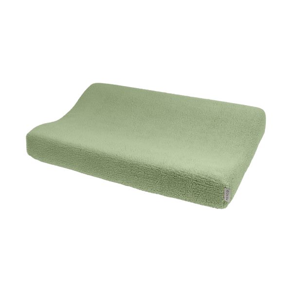 Meyco Baby Aankleedkussenhoes Teddy Olive Green 50 x 70 cm Meyco Baby Aankleedkussenhoes Teddy Olive Green 50 x 70 cm