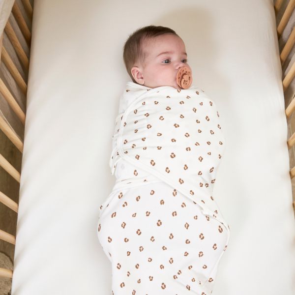 Meyco Mini Panther Inbakerdoek Soft Pink 4-6 Maanden