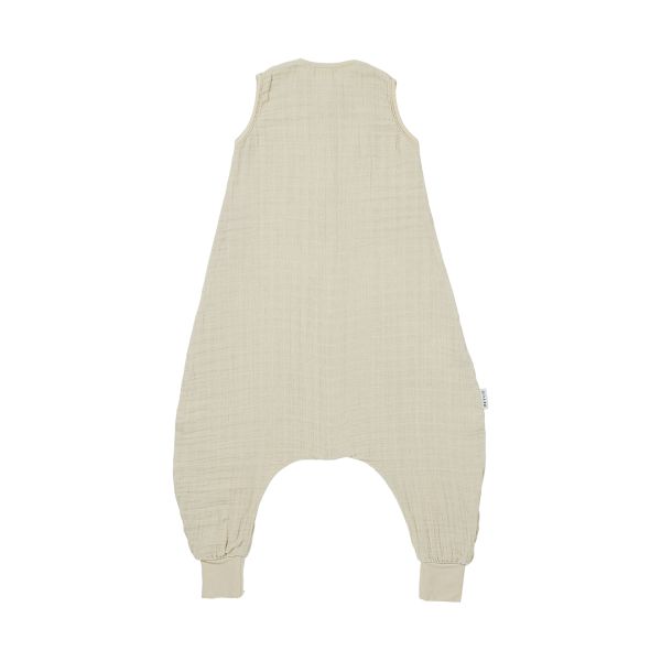 Meyco Baby Uni Zomer Slaapoverall Jumper - 80 cm - Pre-Washed Hydrofiel - Soft Sand Meyco Baby Uni Zomer Slaapoverall Jumper - 80 cm - Pre-Washed Hydrofiel - Soft Sand