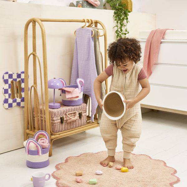Meyco Baby Uni Zomer Slaapoverall Jumper - 80 cm - Pre-Washed Hydrofiel - Soft Sand Meyco Baby Uni Zomer Slaapoverall Jumper - 80 cm - Pre-Washed Hydrofiel - Soft Sand