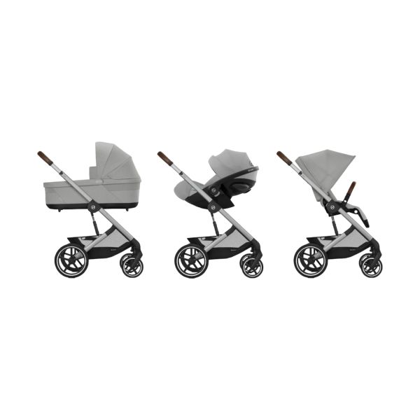 Cybex Kinderwagen 2-in-1 Balios S Lux-3 Stone Grey - Mid Grey Cybex Kinderwagen 2-in-1 Balios S Lux-3 Stone Grey - Mid Grey