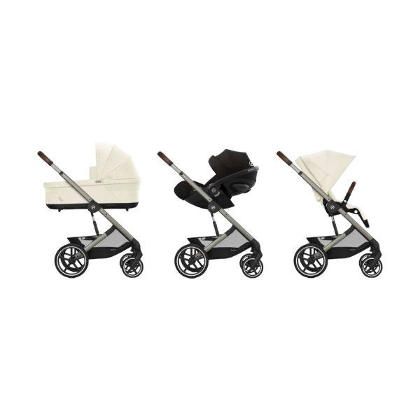 Cybex Kinderwagen 2-in-1 Balios S Lux TPE Seashell Beige - Light Beige Cybex Kinderwagen 2-in-1 Balios S Lux TPE Seashell Beige - Light Beige