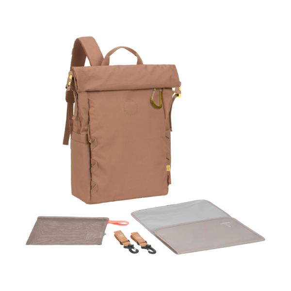 Lässig Outdoor Rolltop Rugzak - Almond Lässig Outdoor Rolltop Rugzak - Almond