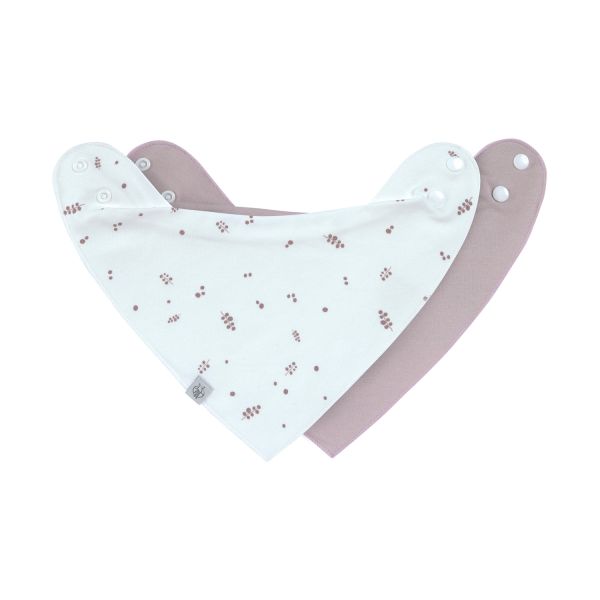 Lässig Bandana Slabbetjes - Berries - 2 Stuks