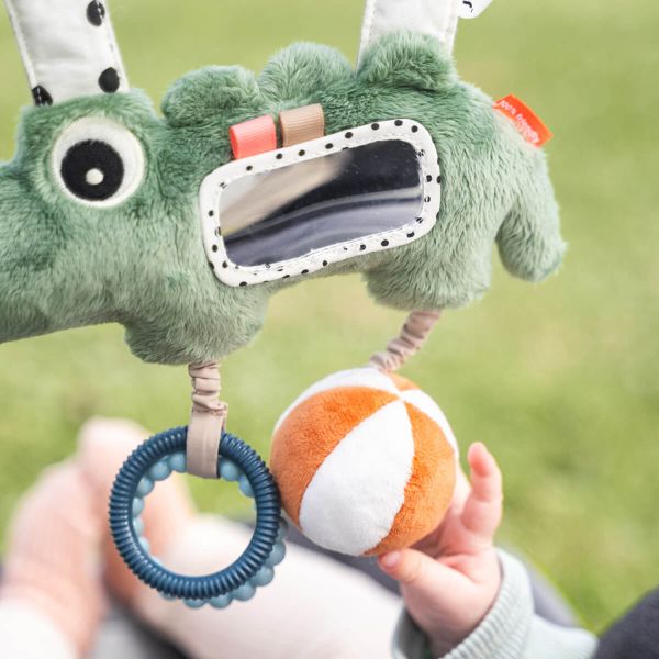 Done By Deer Croco Hangend Activiteiten Speeltje - Green