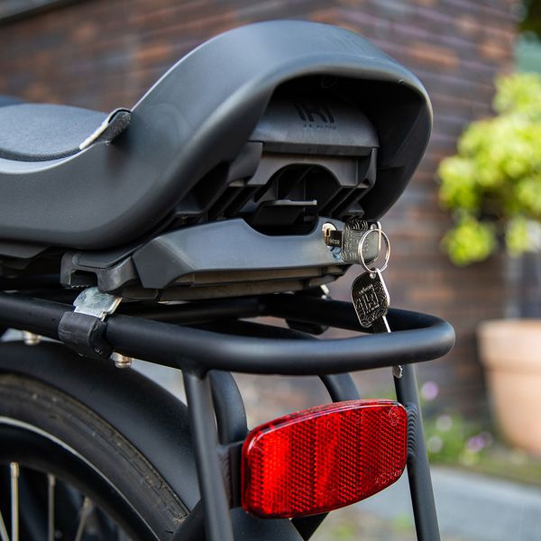 Urban Iki Junior Fietszitje Met Montagekader - Bincho Black/Inaho Beige Urban Iki Junior Fietszitje Met Montagekader - Bincho Black/Inaho Beige