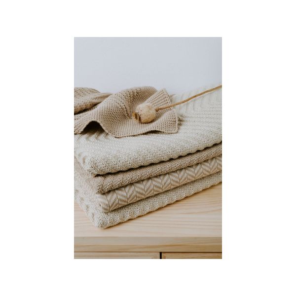 Baby's Only Wiegdeken Grace Warm Linen 70 x 95 cm Baby's Only Wiegdeken Grace Warm Linen 70 x 95 cm