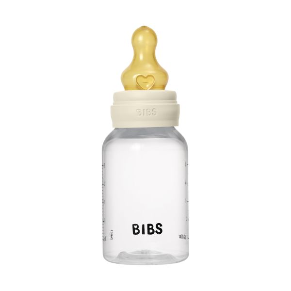 Bibs Fles - Slow Flow - 150 ml - Latex - Ivory Bibs Fles - Slow Flow - 150 ml - Latex - Ivory
