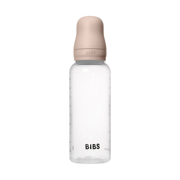 BIBS Fles - Medium Flow - 270 ml - Blush - Ronde Speen