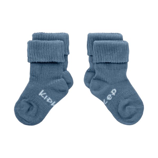KipKep Blijf-Sokjes - 0-6 Mnd - 2 Pack - Blue Heaven KipKep Blijf-Sokjes - 0-6 Mnd - 2 Pack - Blue Heaven