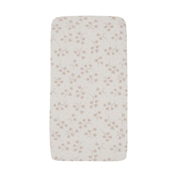 Jollein Hoeslaken Jersey 40/50x80/90cm - Leafy Dreams