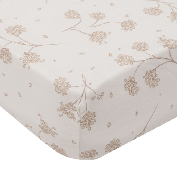 Jollein Hoeslaken Jersey 40/50x80/90cm - Leafy Dreams